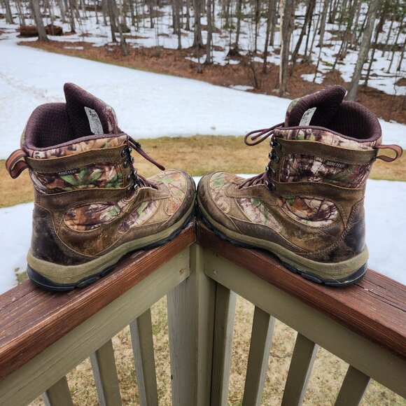 Danner High Ground Mens 9.5 D Camo Hunting Boots Real Tree Xtra Green Gore-Tex main image 9